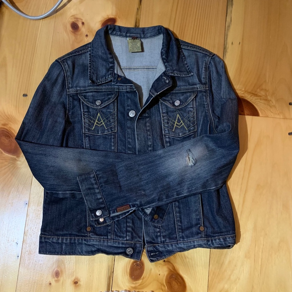 7 for all mankind denim jacket